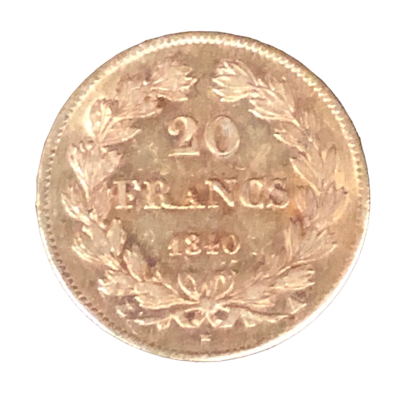 20 Francs Louis Philippe Ier 1840 A