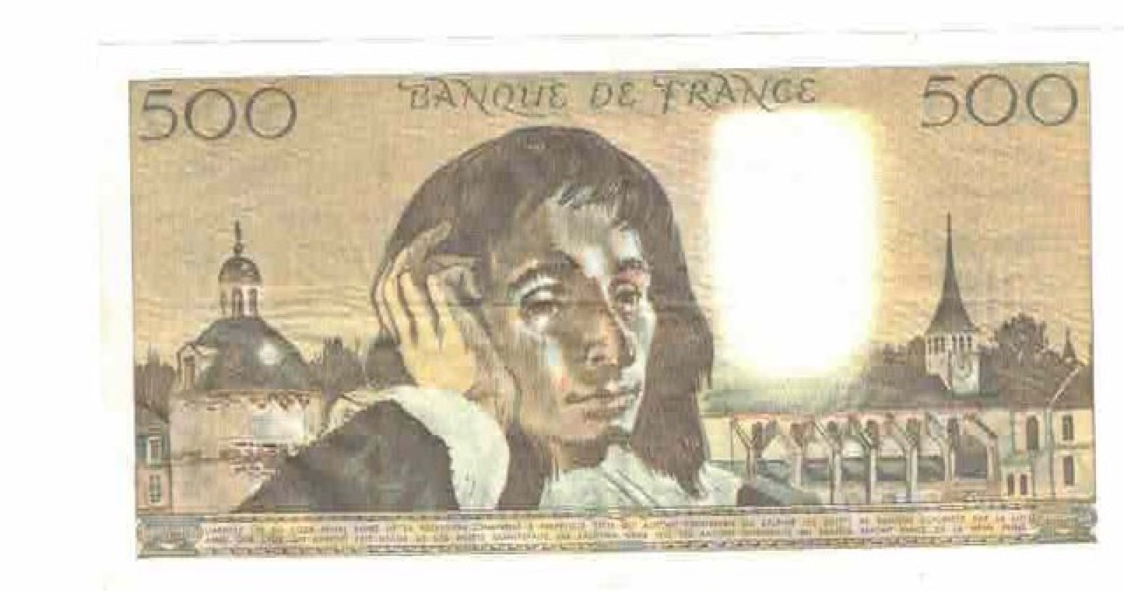 Billet 500 Francs Pascal 1979 TTB++