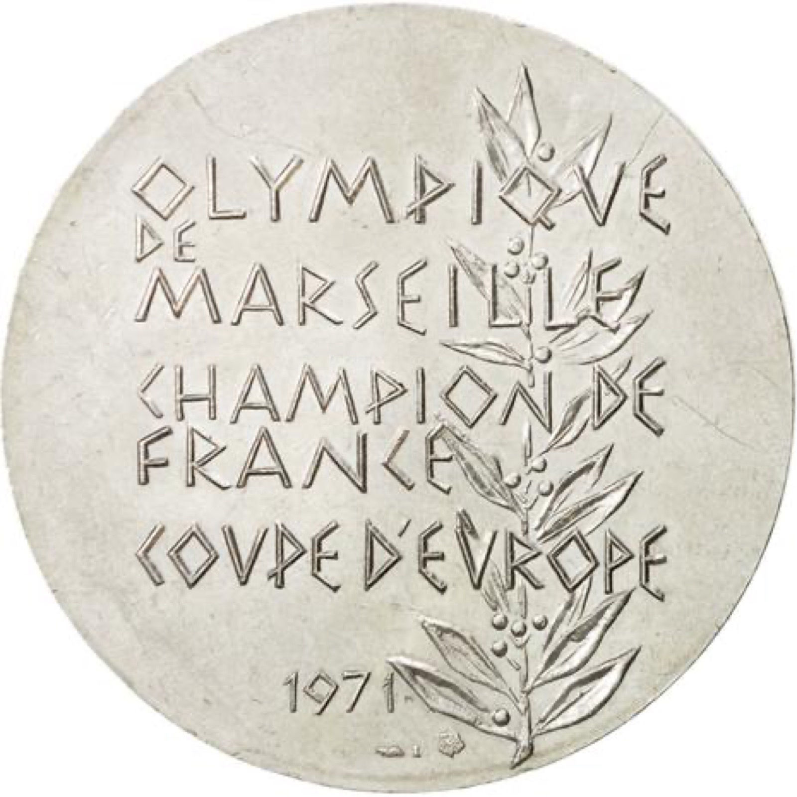 Jeton Olympique de Marseille 1971