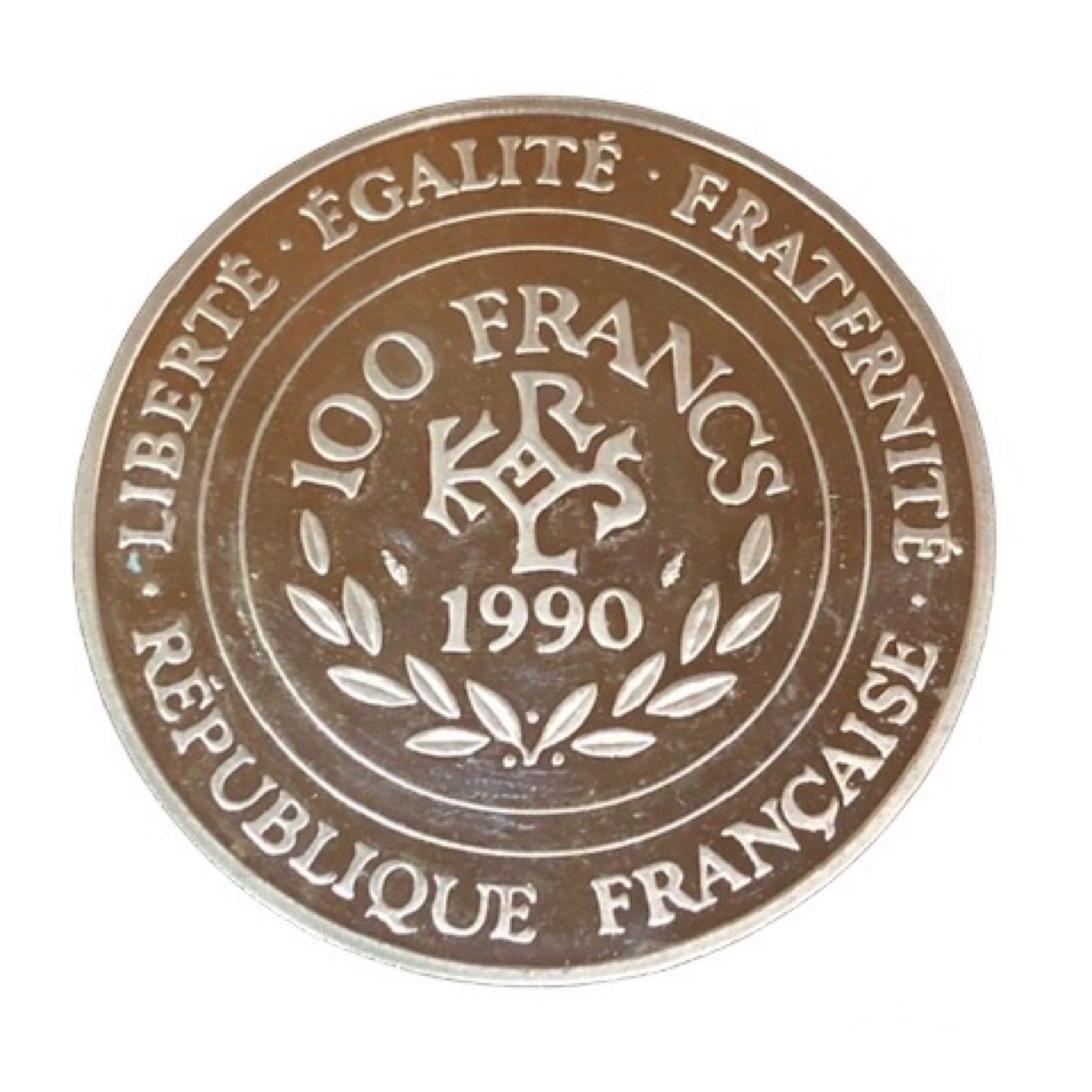 100 Francs / 15 Ecus Charlemagne TB