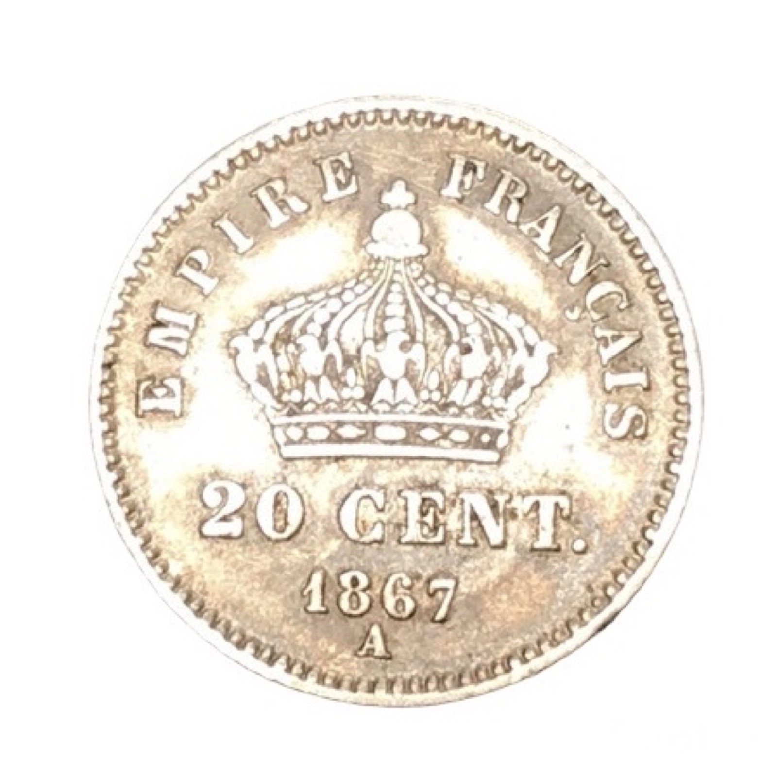 20 Cents 1867 A
