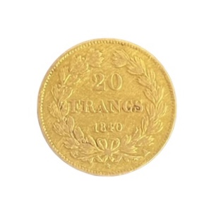 20 Francs Louis Philippe Ier 1840 A type Domard