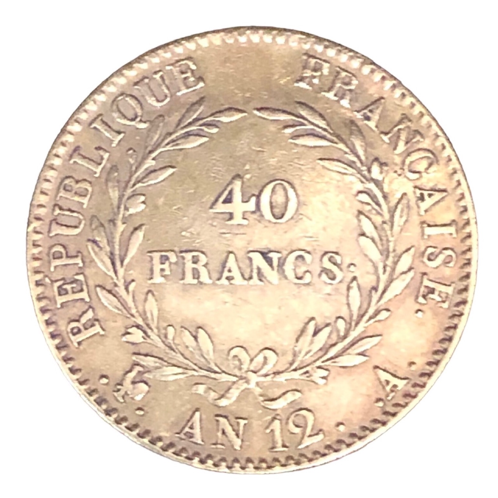 40 Francs Bonaparte An12 .A.