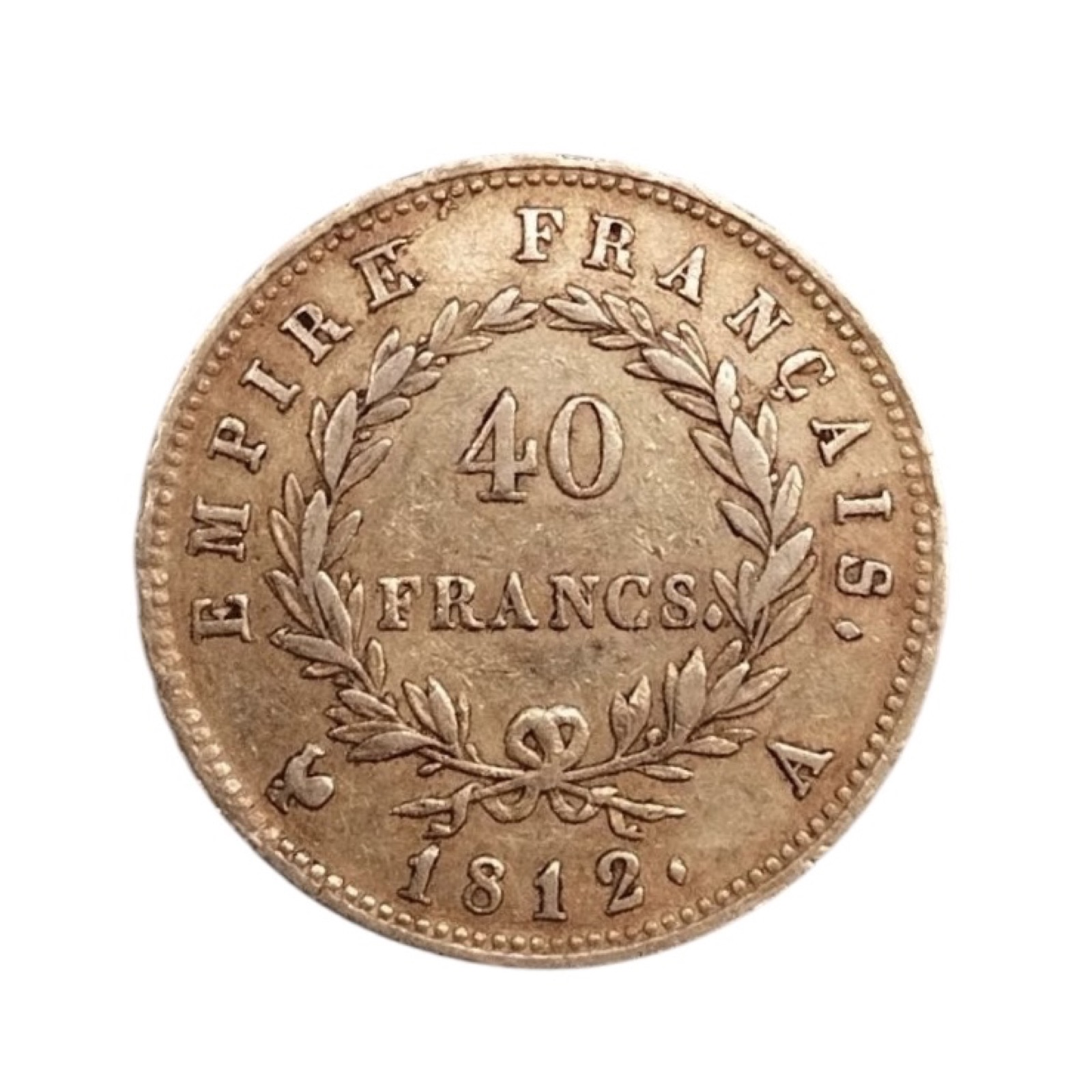 40 Francs Napoléon Empereur 1812 atelier A