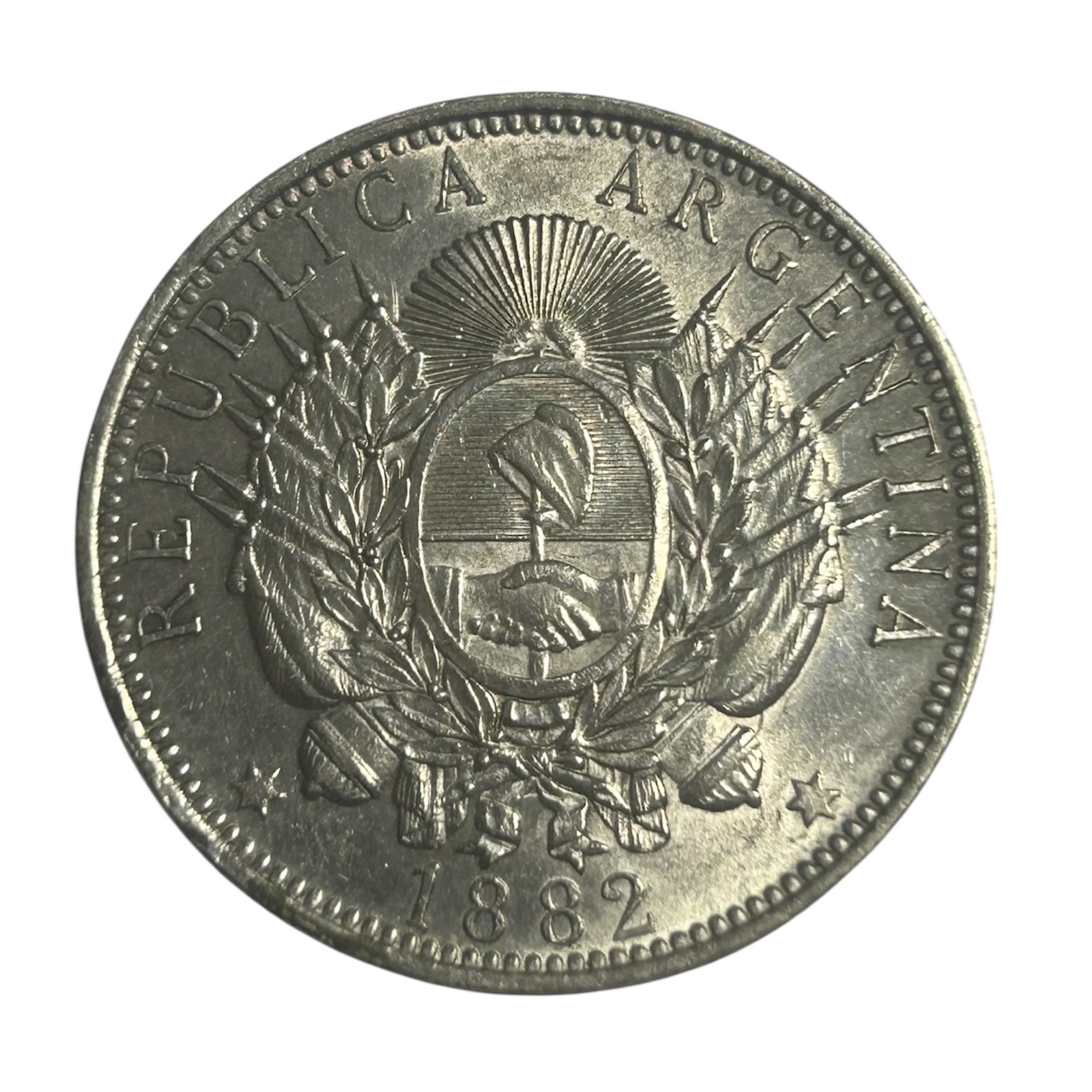 1 Peso Argentine 1882