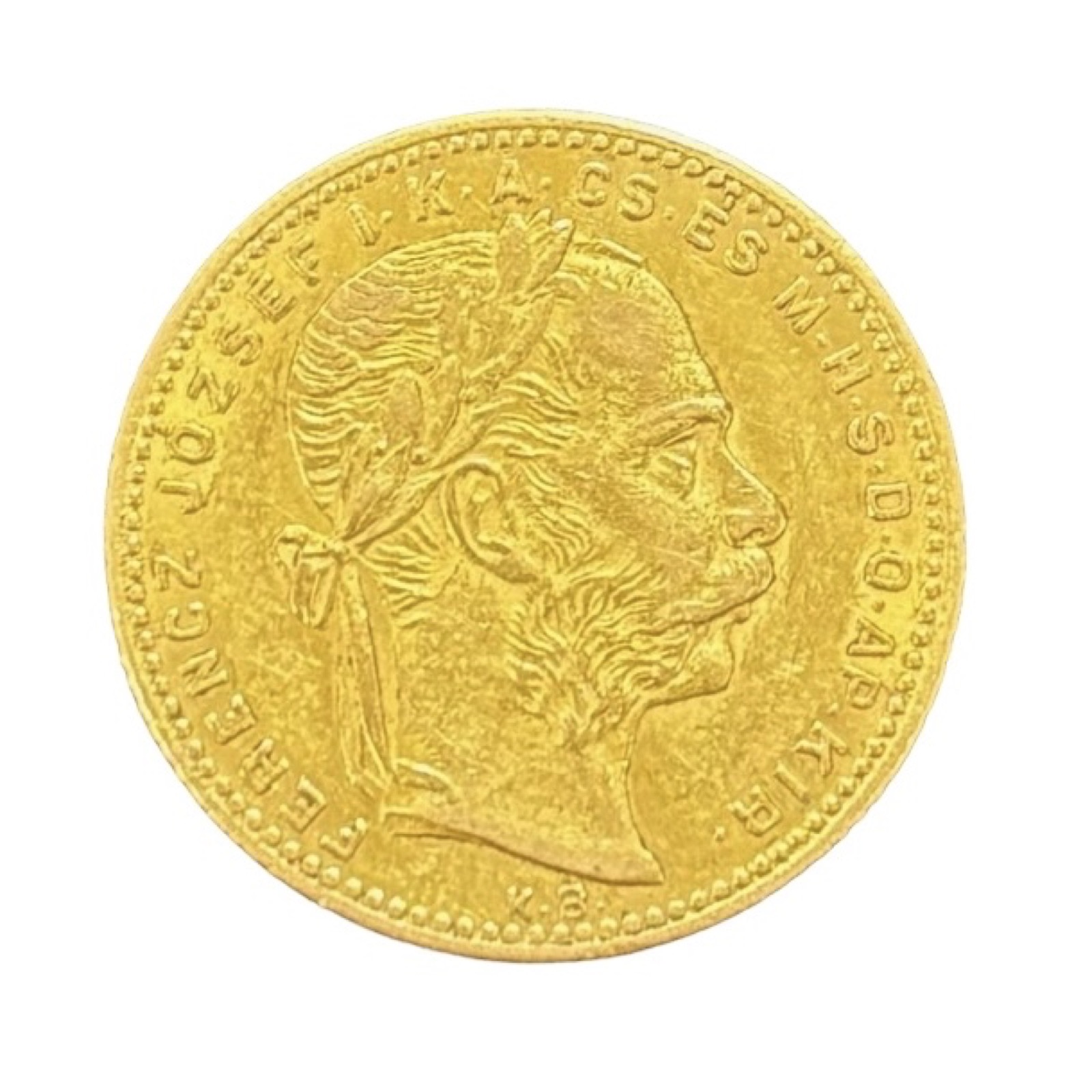 20 Francs / 8 Forint François-Joseph Ier 1881