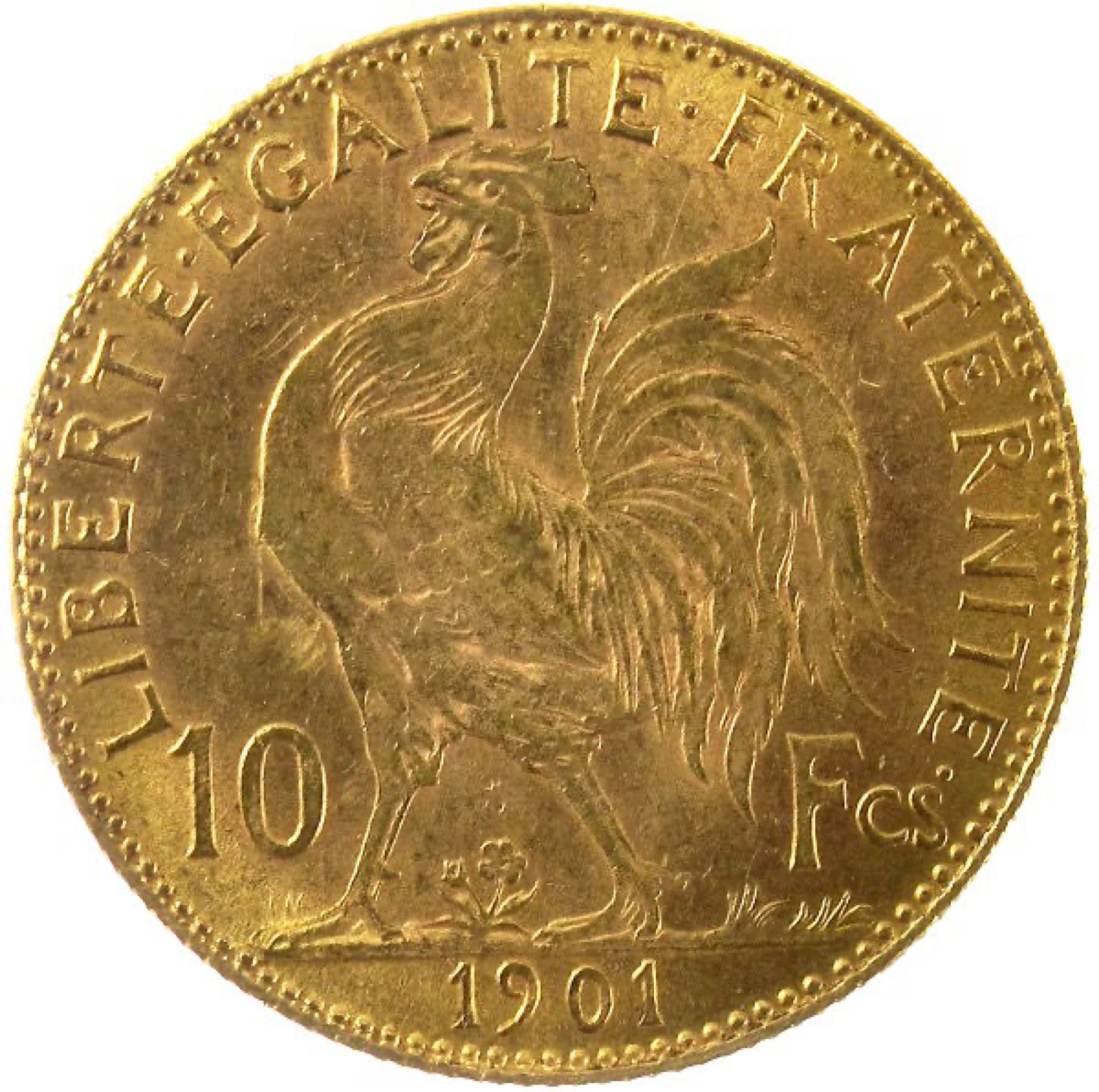 10 Francs Marianne Coq