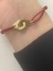 DO/Bracelet Dinh Van menottes R12 Cordon Rouge