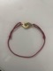 DO/Bracelet Dinh Van menottes R12 Cordon Rouge