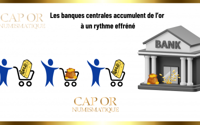 Le rythme effréné d’accumulation d’or des banques centrales donne le tournis