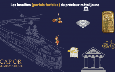 Les insolites parfois farfelus du précieux métal jaune