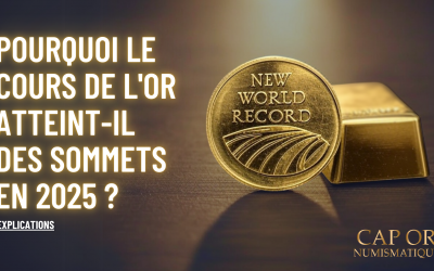 L’or atteint un nouveau record historique : pourquoi son cours continue de grimper ?