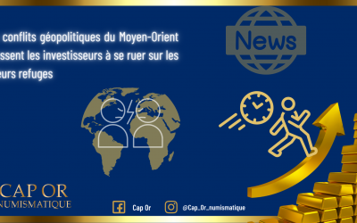 Tensions au Moyen-Orient et un métal jaune ultra dopé
