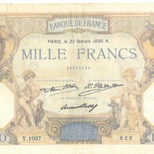 billet 1000 france