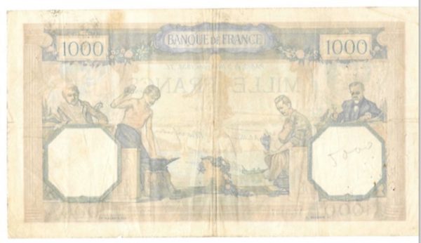 billet 1000 france