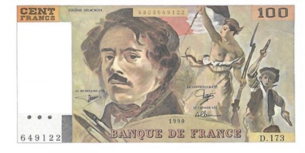 billet 100 france