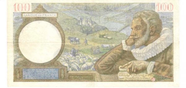 billet 100 france