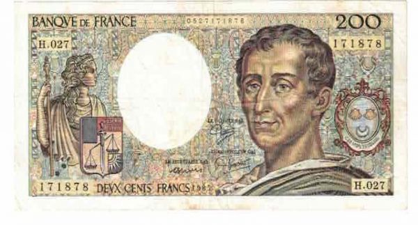 billet 200 france