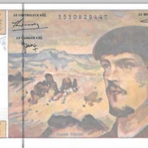 billet 20 france