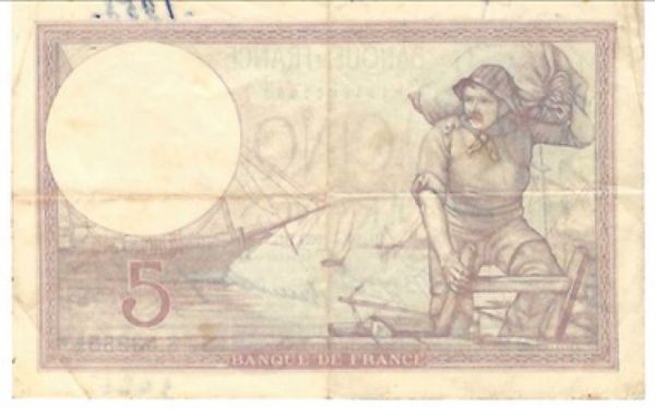 billet 5 france