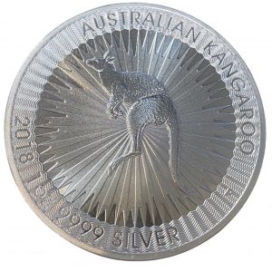 piece argent kangourou