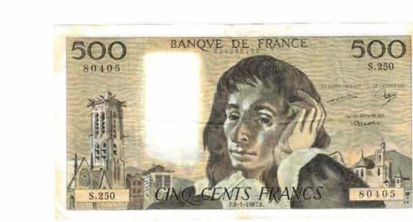 billet 500 france