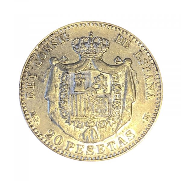 piece investissement 20 pesetas