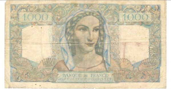billet 1000 francs
