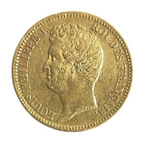 20 Francs Louis Philippe 1831 atelier W (Lille)